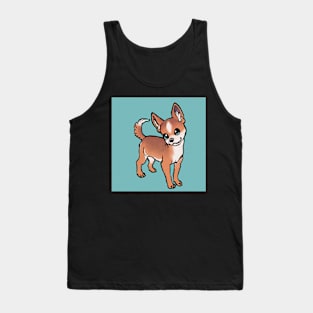 Doll-eyed Chihuahua Tank Top